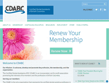 Tablet Screenshot of cdabc.org